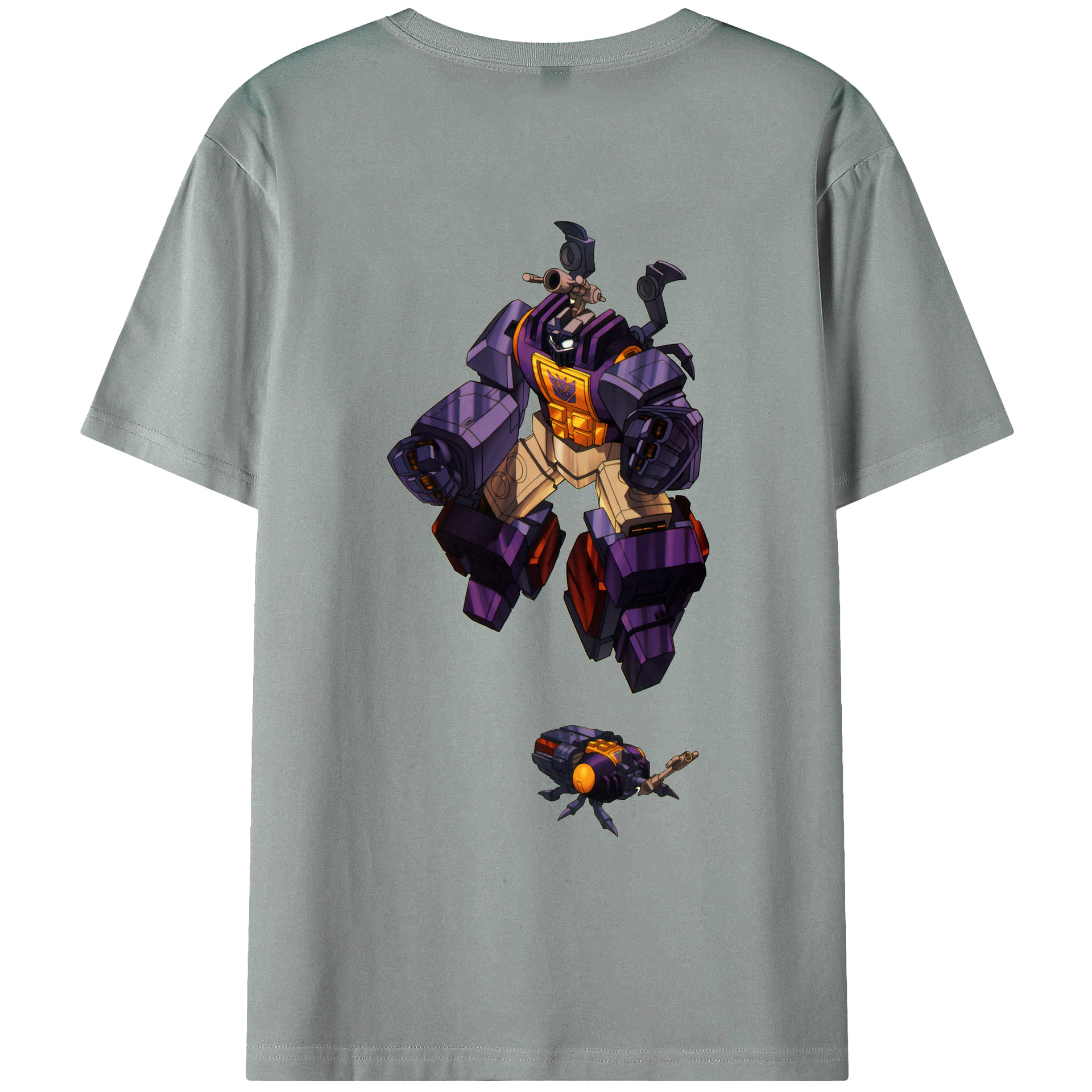 （画像用）  綿100％ メンズ半袖Tシャツ（バックプリント） 通気性